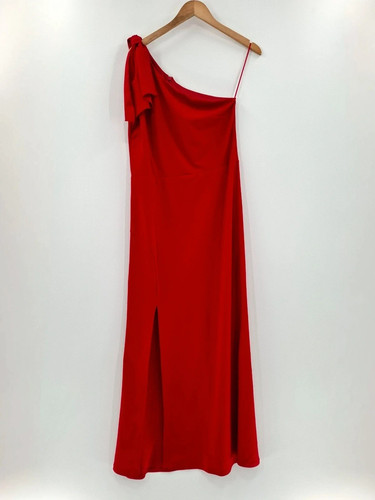 Lipsy red one shoulder - red, maxi