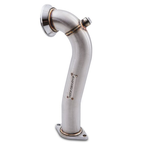 Direnza brushed exhaust front - exhaust,