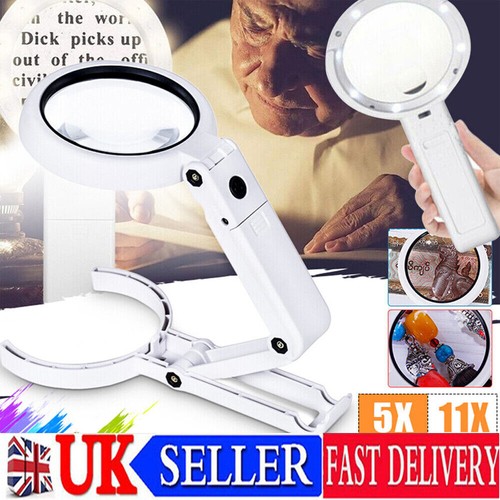 11x magnifying glass with 8 - magnifying,