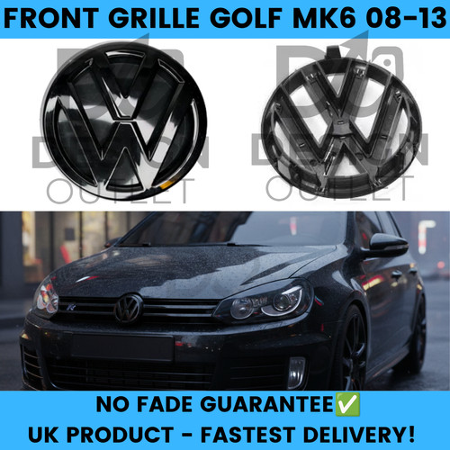 Golf mk6 2019 2013 gloss - gloss, black