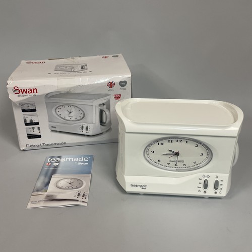 Swan teasmade alarm clock - alarm, &