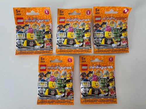 Lego minifigures series 4 - 5x,