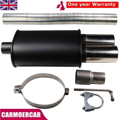Twin universal exhaust back - exhaust,