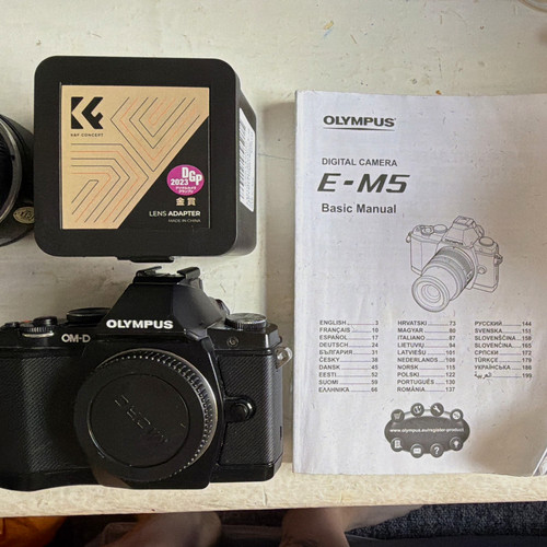 Olympus m5 black - olympus,