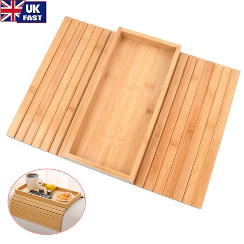 Arm rest organiser tray bamboo - arm,