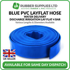 Blue PVC Layflat Hose Water