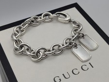 Authentic GUCCI 1697 AR Silver