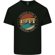 81st Birthday Vintage Made In 1944 Mens Light Cotton T-Shirt