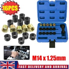 TANburo 16pc SPARK PLUG THREAD