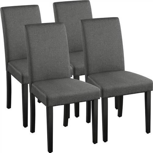 Dining chairs set fabric - dining, 4
