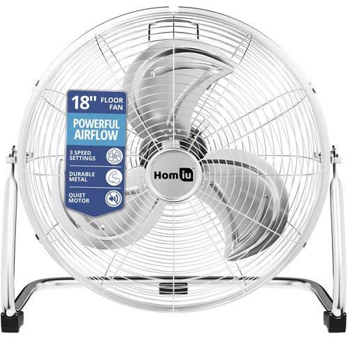 Homiu hv floor fan - 18", (fe-45)