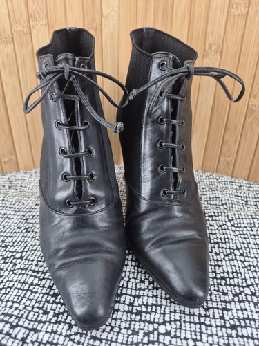 Vintage danos black leather - vintage,
