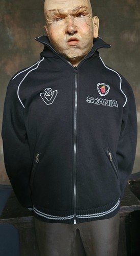 Mens scania zip - mens, black
