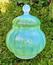 Antique Vaseline Apothecary