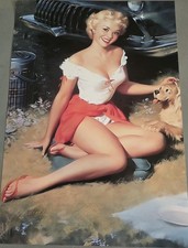 Vintage Pin-up Model A3 Poster