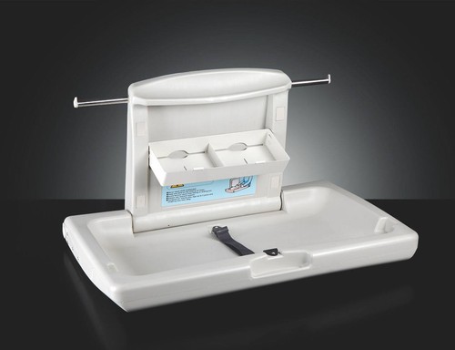 Wall mounted baby changing - mounted,