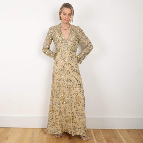 Virgos lounge gold - gold, dress,