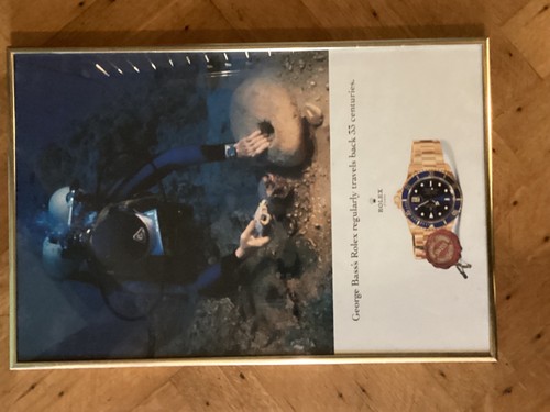 Vintage rolex framed watch - vintage,