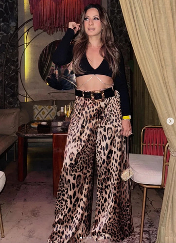 Zara new leopard printed - leopard, satin
