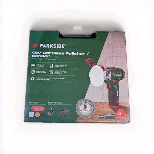 Parkside cordless polisher - parkside,