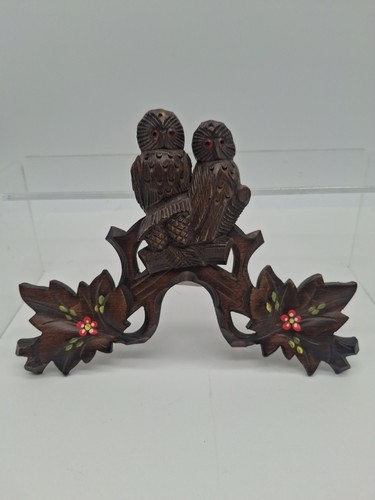 Cuckoo clock parts - cuckoo, carved