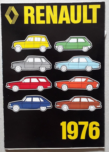 Renault range brochure 1976 - renault,