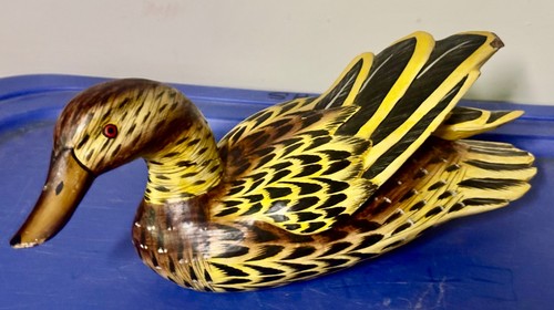Hand painted carved - hand,