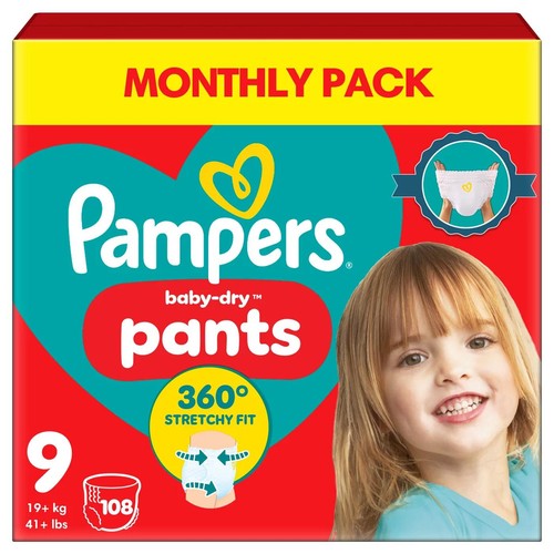 Pampers baby dry size9 - pampers,