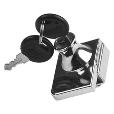 Lock Your Display Cabinets with Double Door Glass Lock Easy to Install