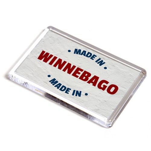 Fridge magnet made in - made,