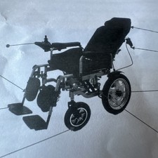 Electric Foldable Wheelchair
