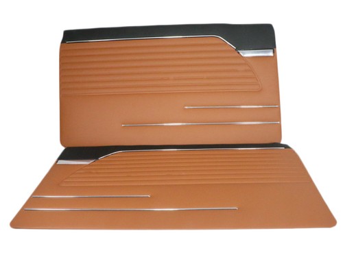 Door panels brown black - door,