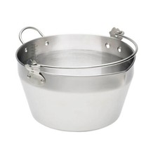 Stainless Steel Maslin Jam Pan for Making Jams, Preserves, and Chutneys