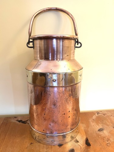 Milk churn french vintage - -,