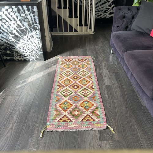 Handmade afghan kilim - handmade, runner