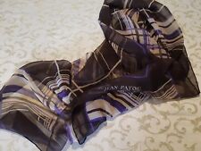 JEAN PATOU PARIS FOULARD SETA MADE IN ITALY CM . 80 X 85 .