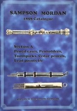 Sampson Mordan 1898 Catalogue