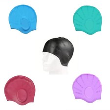 Silicone Swimming Cap With Ear