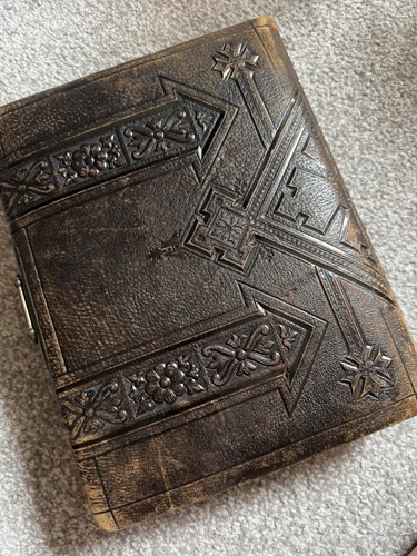 Antique victorian album - antique,