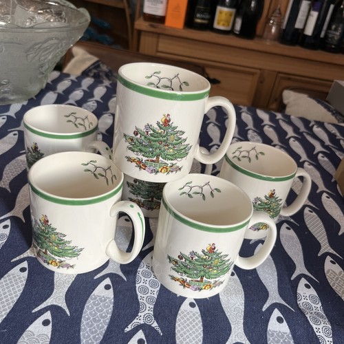 Vintage spode christmas tree - vintage, &