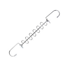  Hanger Organizer Skirt Hangers Space Saving Clothes Wardrobe Storage Rack