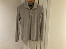 Men’s Rapha Grey Long Sleeve T Shirt With Collar Size XS