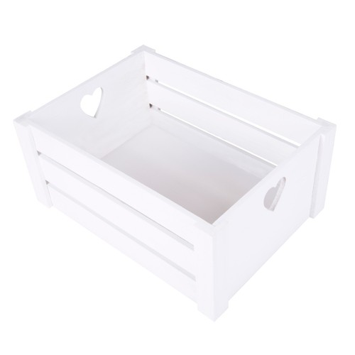 Pure white lovely heart - heart, handle