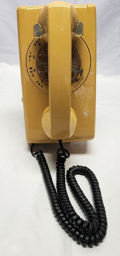 Vintage 1984 itt yellow rotary - 1984,