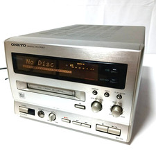 ONKYO Mini Disc Recorder Player MD-185 Tested Working from Japan AG067T