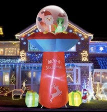 5ft inflatable santa - santa, with