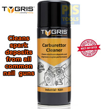 Tygris R201 400ml nail gun cleaner aerosol spray for paslode impulse pulsa spit