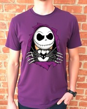 Official Nightmare Before Christmas Jack Skellington T-Shirt Funny Spooky Gifts