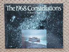 Chris Craft Sea Skiff Sales Catalog 1968 Constellation 20 pages NICE