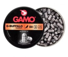 Can of 200 Gamo G-Buffalo Energy heavy air rifle gun pellet slugs in 177 / 4.5mm
